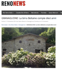 reno news beltaine articolo